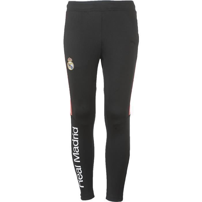 Pantalon training Real Madrid - Collection officielle - Taille enfant - Noir