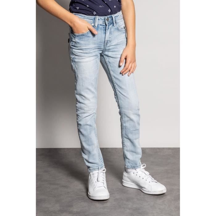DEELUXE Jeans slim effet usé CARLOS Bleach Used