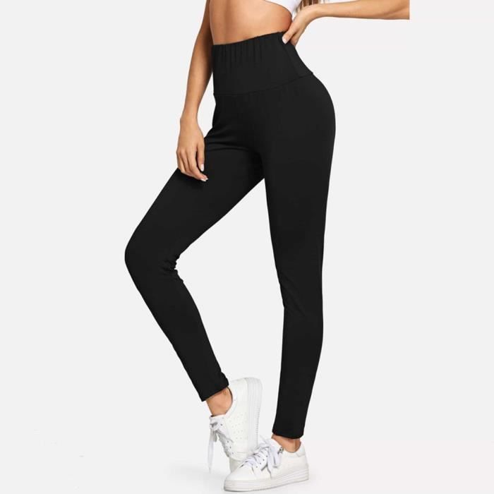 Pantalons Casual Sport Yoga Leggings Femmes Solid Taille Haute Activewear Jogger Pants HSW200423451XL_1234