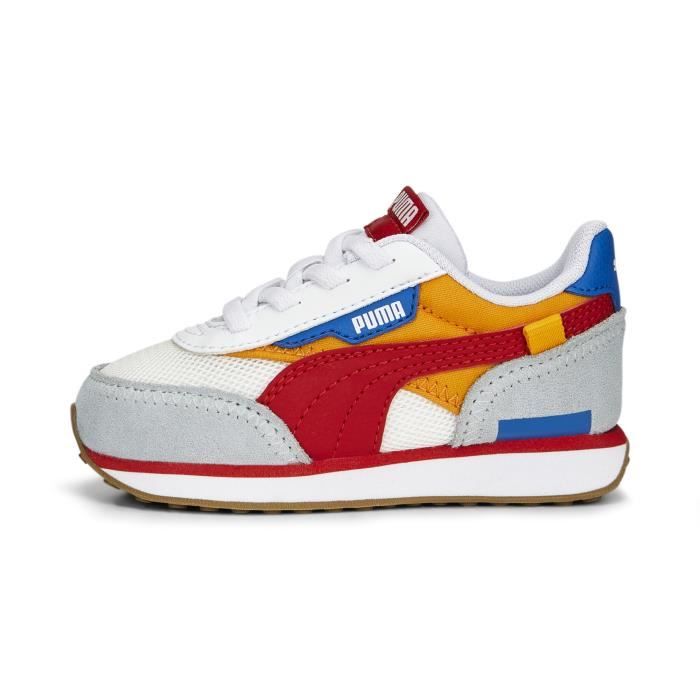 Baskets bébé Puma Future Rider Splash Ac - jaune/for all time red