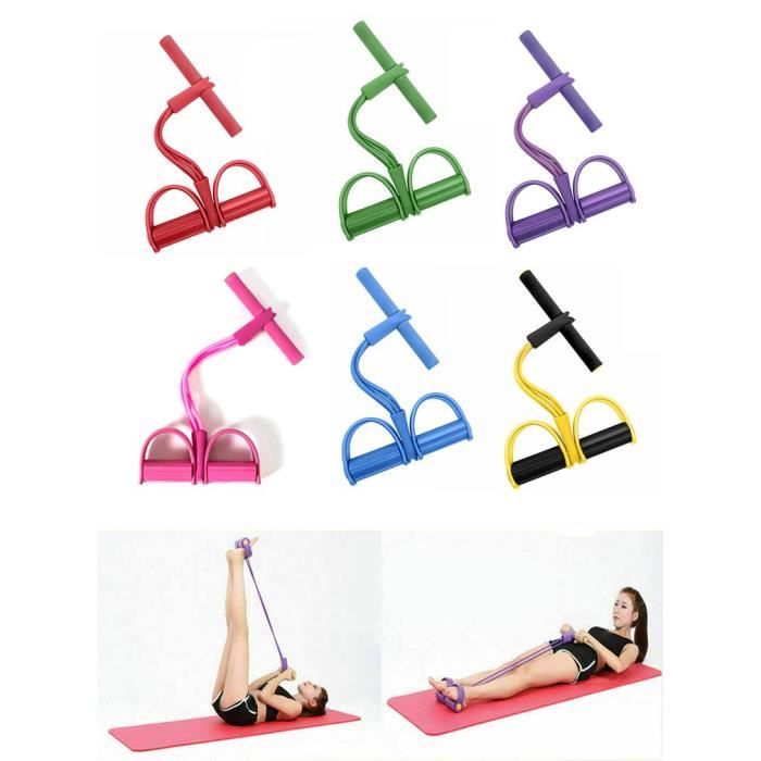 Bande de résistance fitness musculation yoga pour traction élastique sport gymnastique - vert