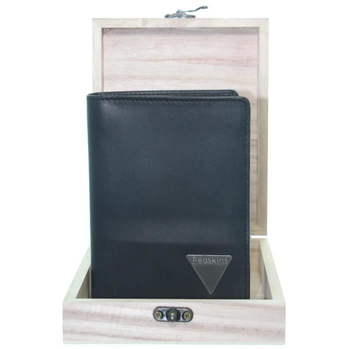 Portefeuille Redskins ref_47471 Noir 10*14*2