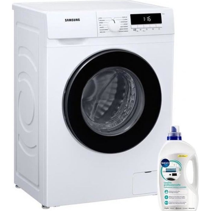SAMSUNG Lave-Linge Frontal 7kg 1400trs/min Programme Express Machine à laver hublot 44 Blanc