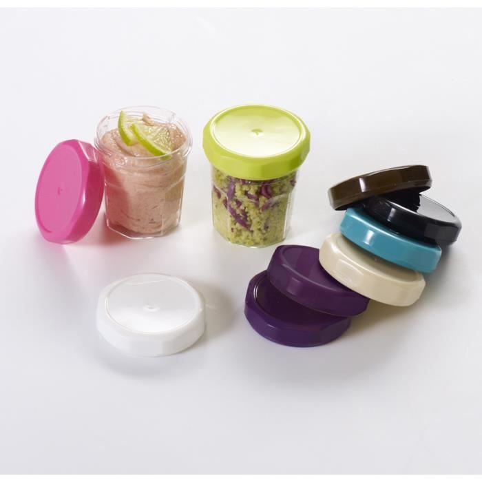 Mini pot de confiture avec couvercle 5.6 cm ani...