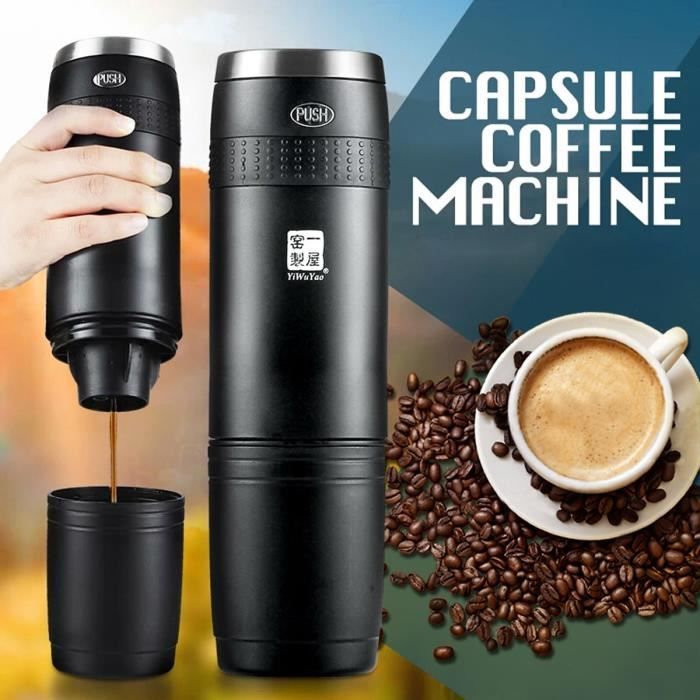 AVANC 240ml Électrique Machine à Café Manuelle Cafetière Capsule Pr Expresso