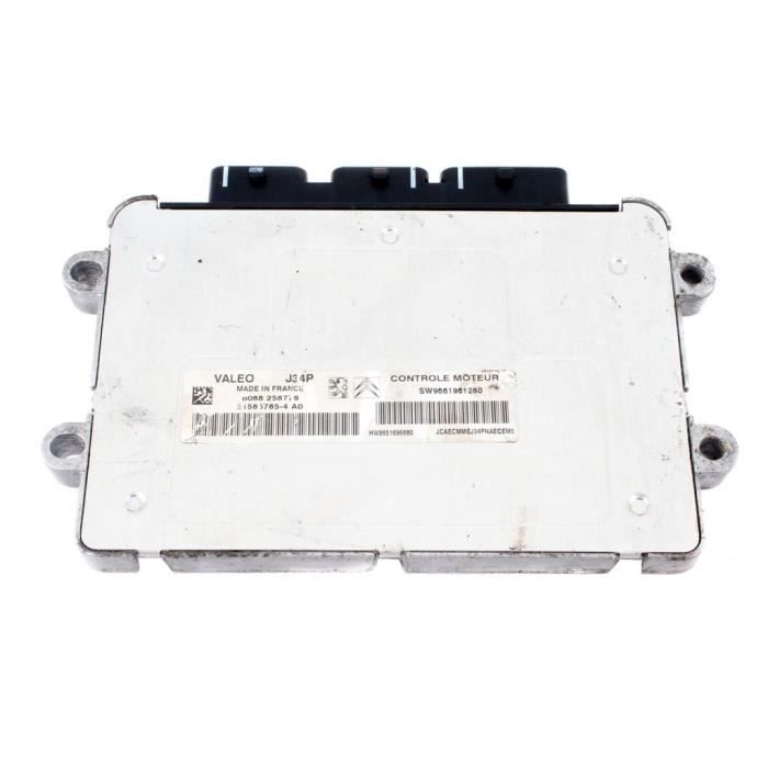 Calculateur Moteur ECU Citroen C2 03-09 C3 02-10 Peugeot 207 06-13 1.4 8V 9661961280 9651696680 21585785-4 A0