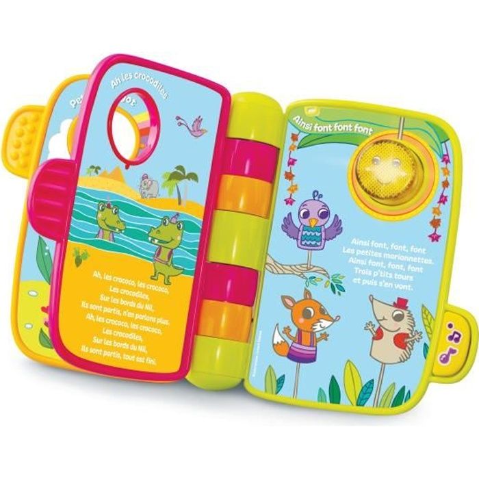 VTECH BABY - P'tit Livre Enchanté - Mes Premières Comptines