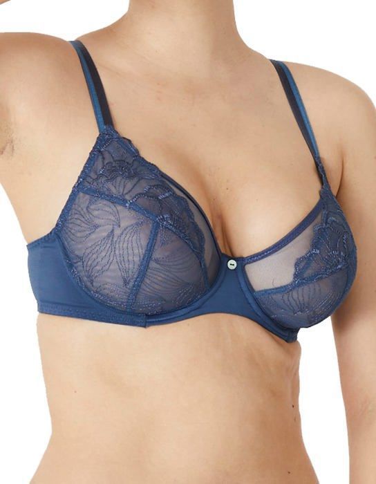 Soutien-gorge Lejaby Balconnet Bleu Canard - Taille 85C - Neuf Avec étiquettes