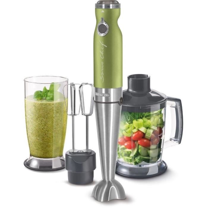 Mixeur Plongeant Sencor SHB 5600GG-EUE3 – 1200W, 0.8L, Lames Titanium