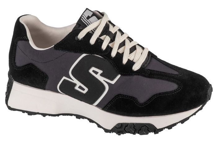 Skechers Baskets Homme Noir Skechers Upper Cut Neo Jogger - Lantis