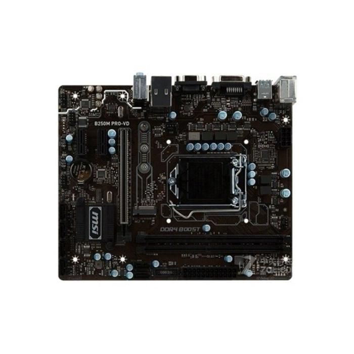 Carte mère MSI B250M PRO-VD Intel B250 LGA 1151 2xDDR4 SDRAM 32 Go Micro ATX - Msi