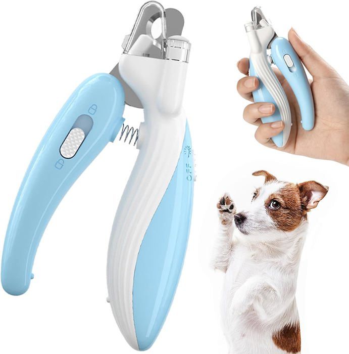 Comparer les prix de Coupe-ongles pour chien et chat avec lumière LED, illumine les ongles ou la lignée pour une coupe sûre et facile, extra tranchant