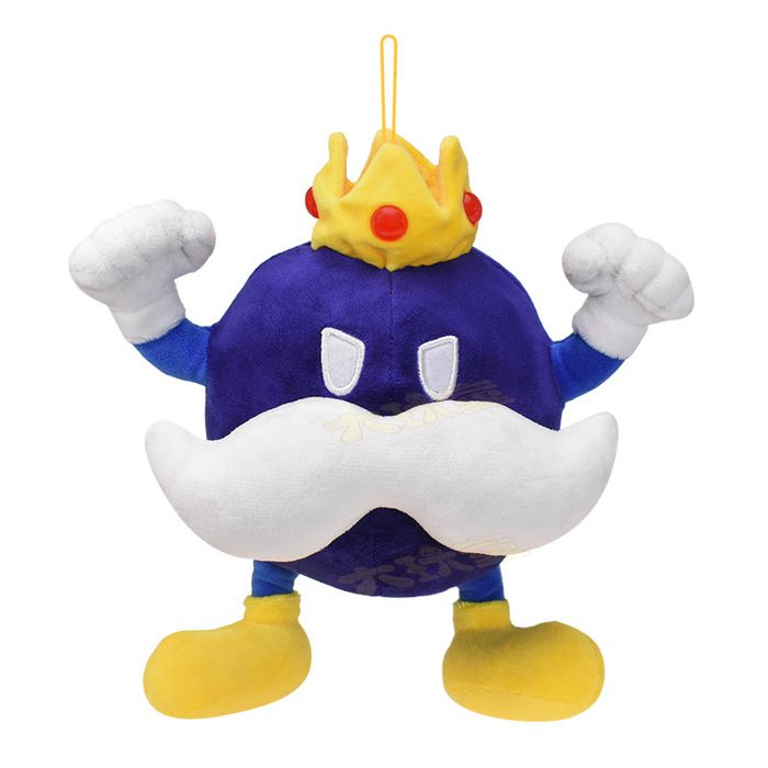 Peluche Super Fan Officielle Newcastle United FC - Taille Unique - Noir, Blanc Et Bleu