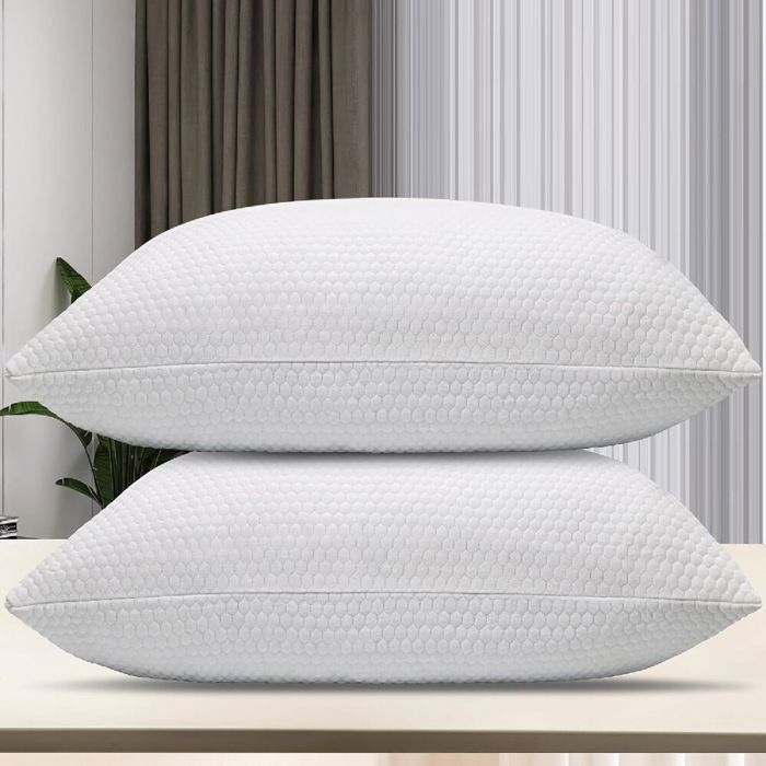 Oreiller Memoire Forme 60x40 cm Oreiller Ergonomique Cervical Coussin à