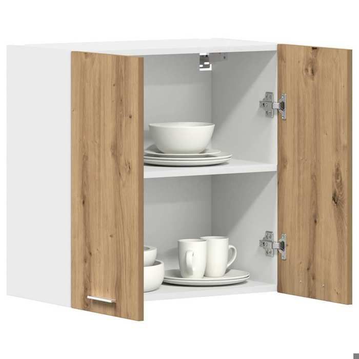 “RabaisMeuble haut suspendue - VIDAXL - Armoire murale de cuisine Lyon chêne artisanal 60x31x60 cm Août96658