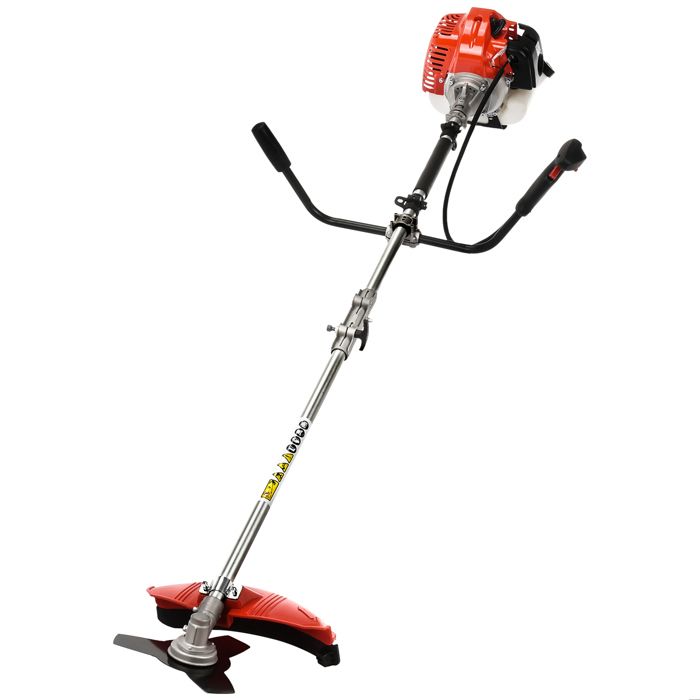 2 en 1 Débroussailleuse thermique - 2200 W - 8500 tr/min - avec ème bobine et harnais dépaule