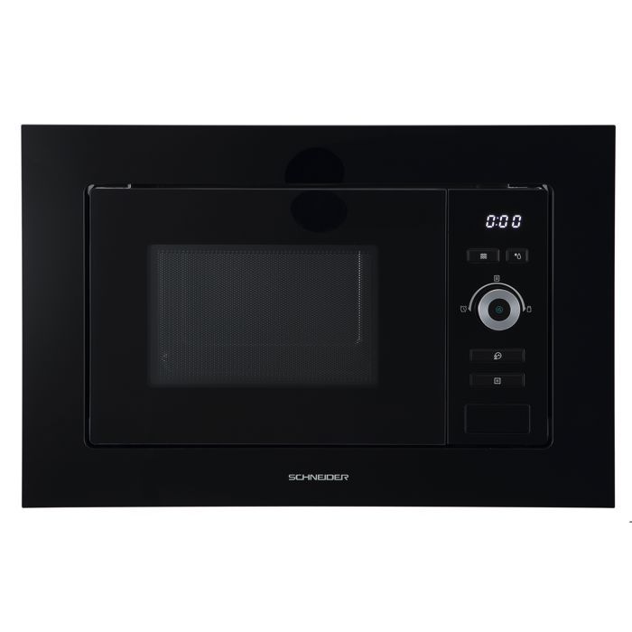 Schneider SCMW2038SB - Four Micro-ondes 38 cm encastrable 20L Noir - Schneider