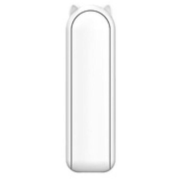 Ventilateur de poche USB rechargeable silencieux et pliable avec powerbank – Blanc - Wsfdd