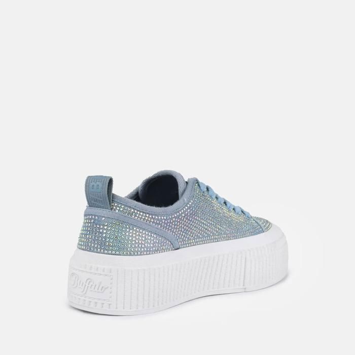 Baskets femme Buffalo Madison Glam - blue/silver