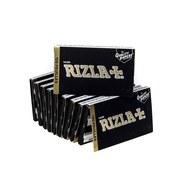 Black Rizla RIZLA BLACK DOUBLE REGULAR X10 - Cdiscount Au quotidien