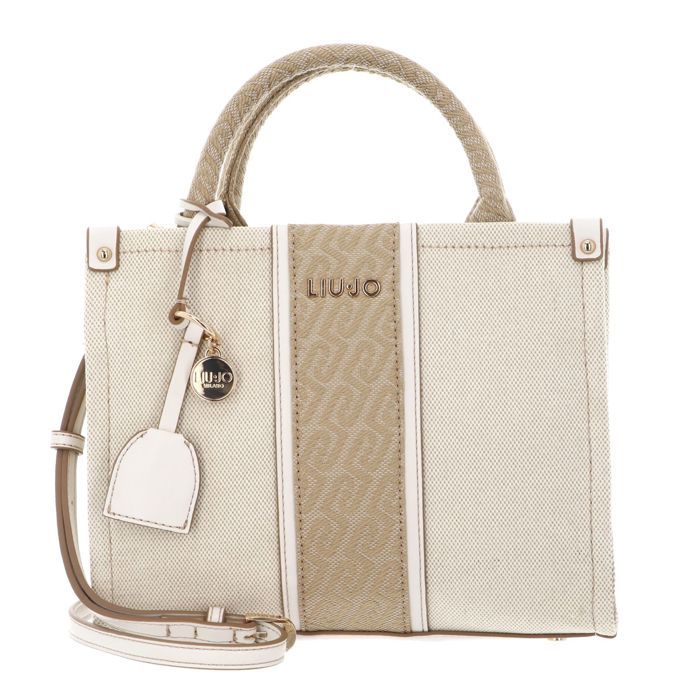 LIU JO Sac à main crème beige pour femme - Ridhi Tote Bag S Neutro / Cream 342756