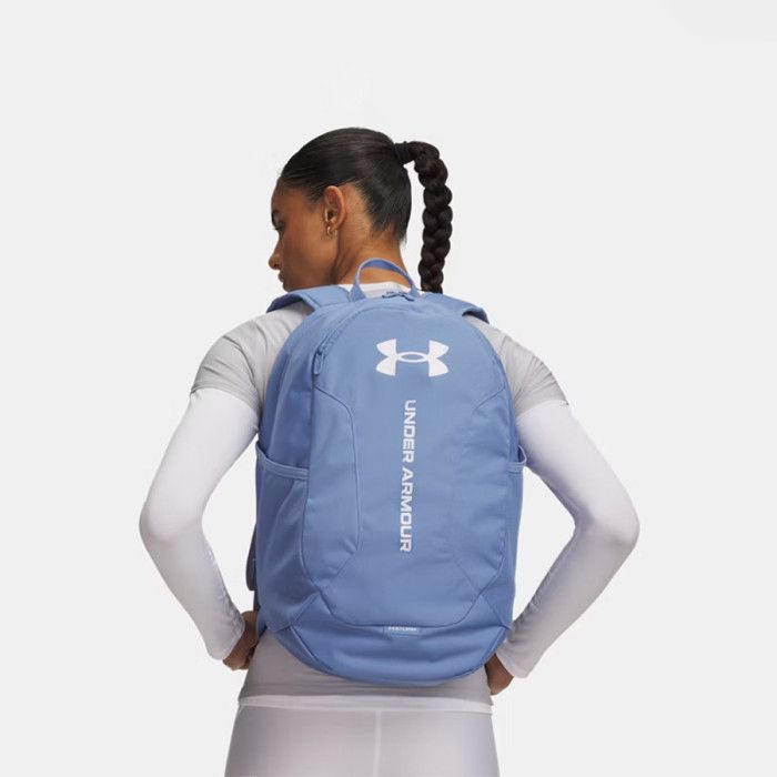 Sac à Dos Under Armour Hustle Lite – Bleu Blanc – Léger Résistant & Déperlant