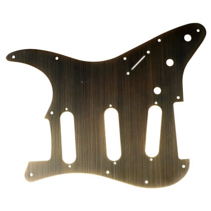 Pickguard Guitare électrique Autocollant - Motif Vigne Blanche - 128 Mm - Protection Et Décoration Pour Guitare