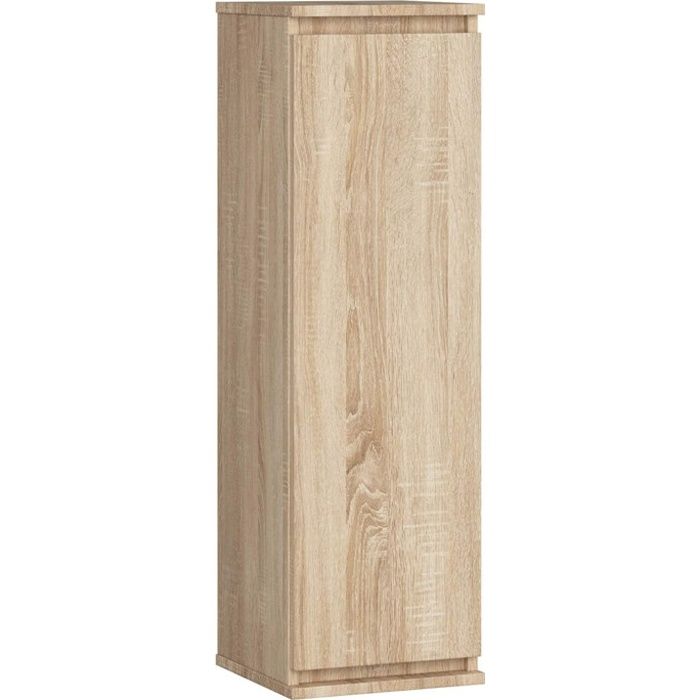 Vitrine armoire AKORD W30 Chêne Sonoma 30 cm 1 porte façade Chêne Sonoma 3 étagères 30x30x99 cm Vitrine armoire AKORD W30 Chêne Sonoma 30 cm 1 porte façade Chêne Sonoma 3 étagères 30x30x99 cm