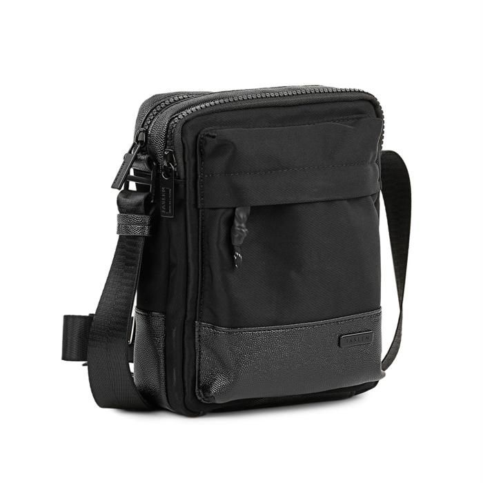 JASLEN - SACOCHE Homme Cuir Bandouliere. Vraie Peau - Sacoche Cuir