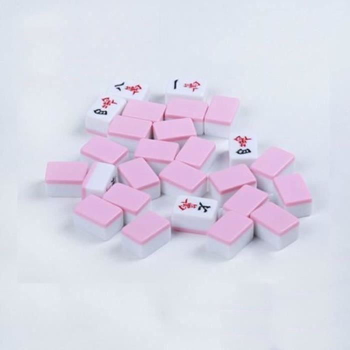 4 Piastrelle In Lucite Per Mahjong – 3 Strati – Scegli Il Tuo Modello (Usate)