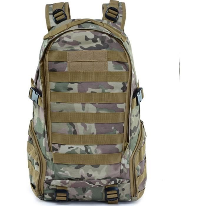 Sac à Dos Tactique Militaire 30L MFH Czech Woodland - Système MOLLE
