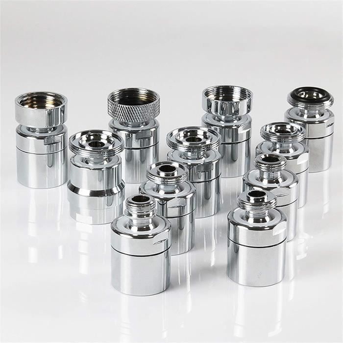 Kit 16 Adaptateurs De Robinet En Cuivre - Filetages M16 à M28 Et G1/2/G3/4 - Pour Pulvérisateur, Filtre à Eau, Tuyau