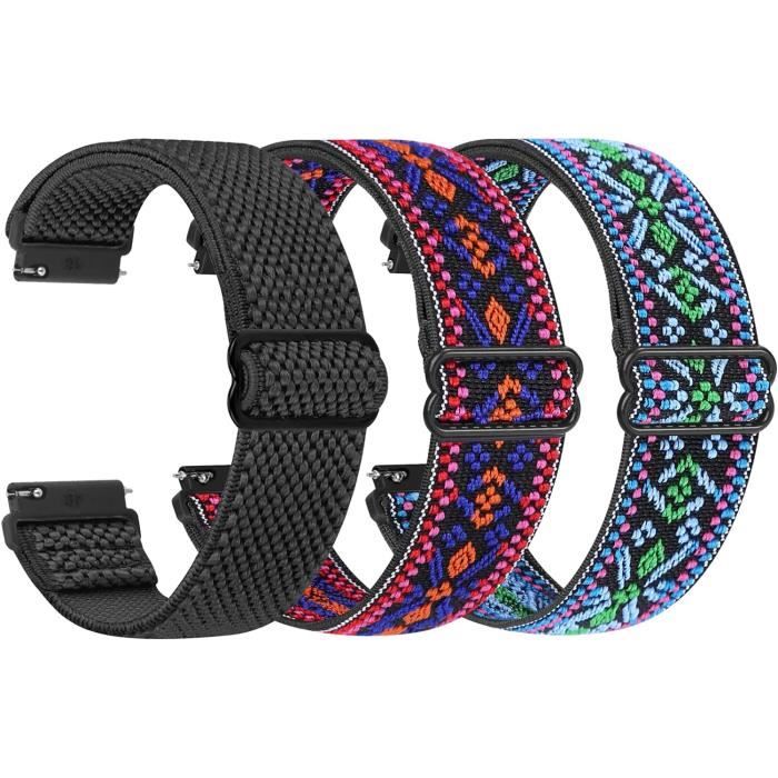 Bracelet En Acier Inoxydable Connectée Bandes Sangle Remplacement Pour