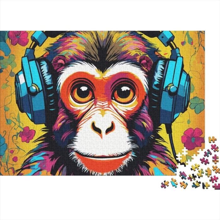 Puzzle 1000 Pièces Tucocoo - Ballons D'Amour Style Graffiti, 69x51cm, Décoration Intérieure
