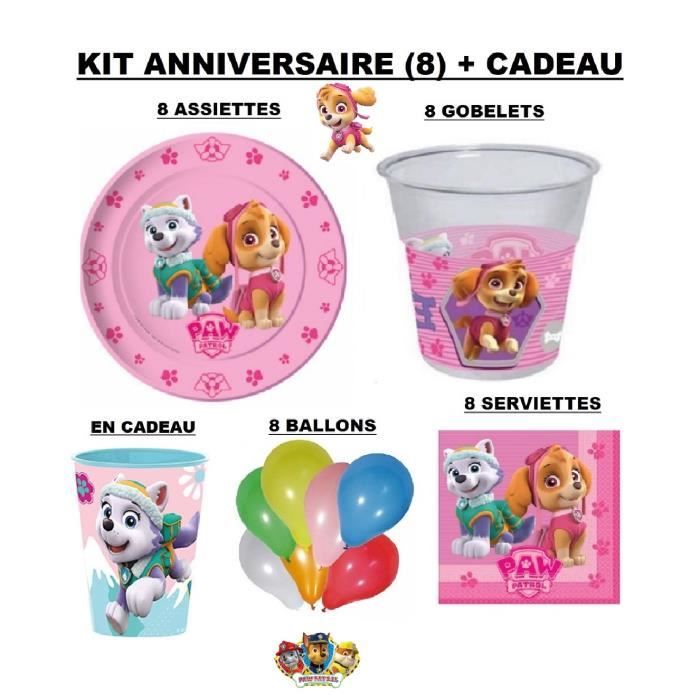 Kit Anniversaire Pat Patrouille Stella Cadeau Cdiscount Maison Kit Anniversaire Pat Patrouille Stella Cadeau Cdiscount Maison