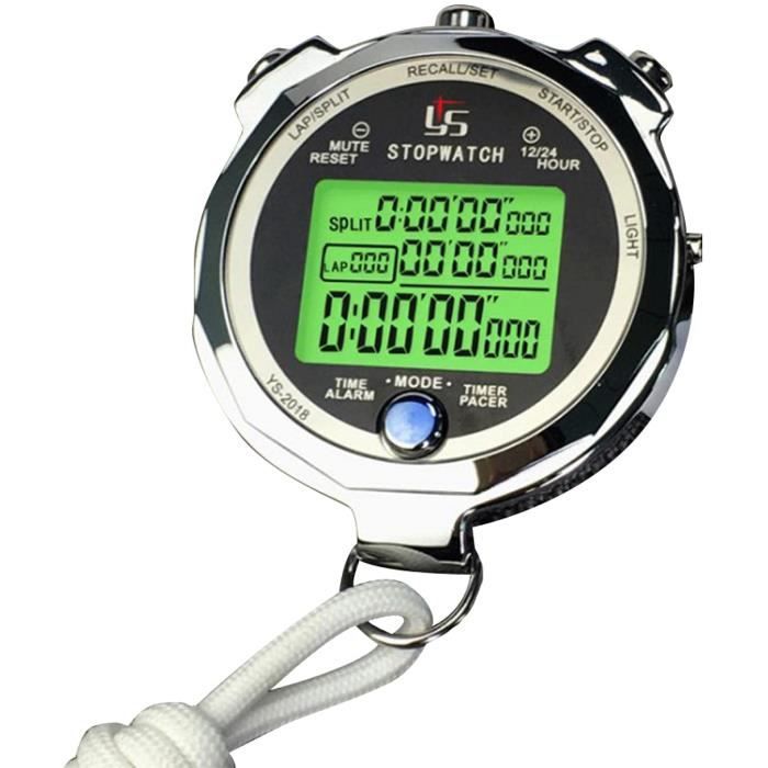 Chronomètre étanche numérique VINGVO - Excellent - Noir - Natation Chronomètre étanche numérique VINGVO - Excellent - Noir - Natation