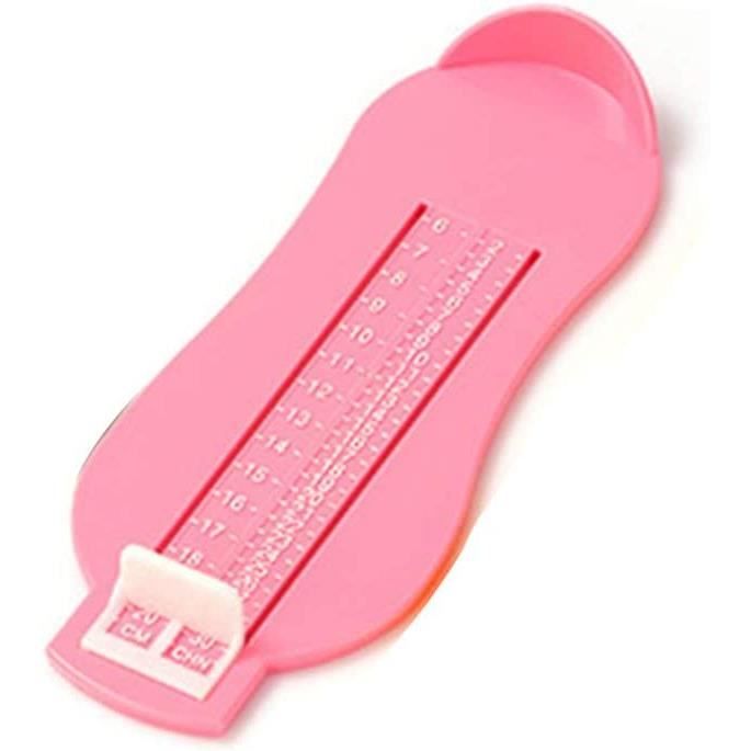 Pied deals bebe taille