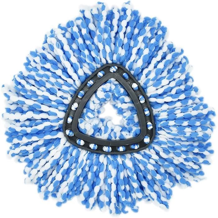 Générique Pantoufles De Nettoyage Avec Semelle En Microfibre Amovible