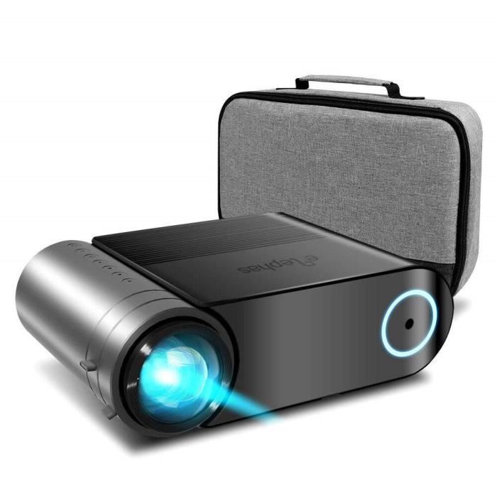 Mini Retroprojecteur Portable Multim/édia Cin/éma Maison VANKYO 5500 Lumens Video Projecteur Soutien 1080P Full HD HDMI//VGA//AV//TF//USB Compatible avec TV Box//PS4//Smartphone B Videoprojecteur