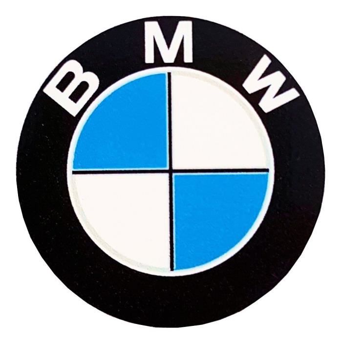 4 Stickers Adhésif Centre De Jantes BMW Ø55mm