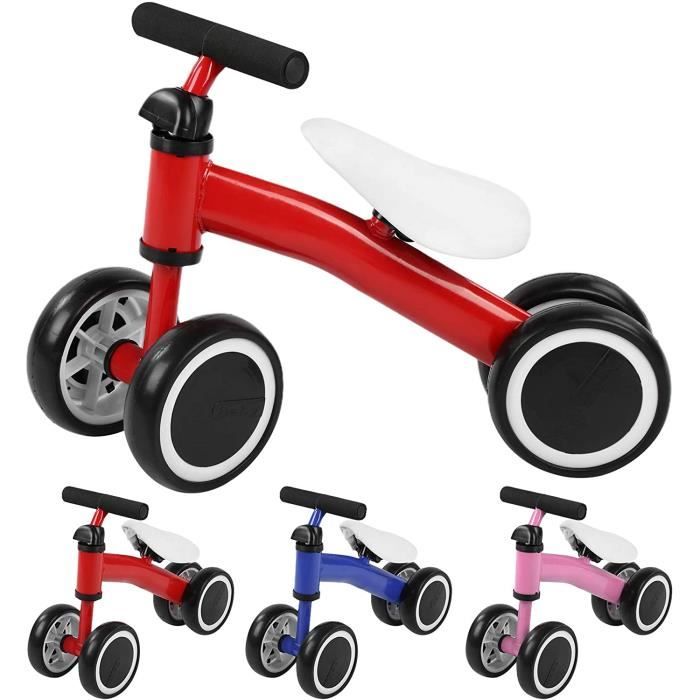 Draisienne Bebe Bebe Velo Enfants Jouet D Equitation Avec 4 Roues Et Limite De Direction De 135 Degres Pour 10 A 36 Mois Jungl 516 Cdiscount Jeux Jouets