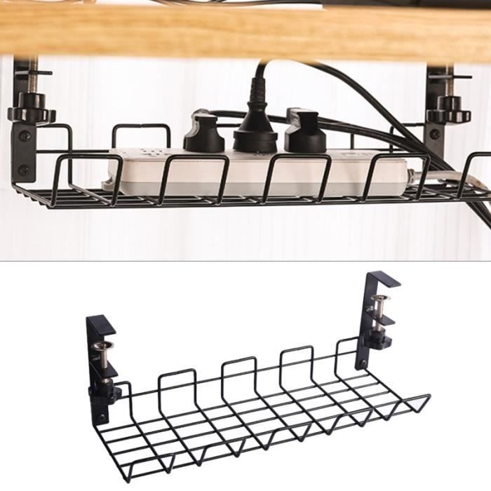 Support Mural Métal Noir Pour Echo Pop – Fixation Gain De Place Avec Gestion Câbles Intégrée