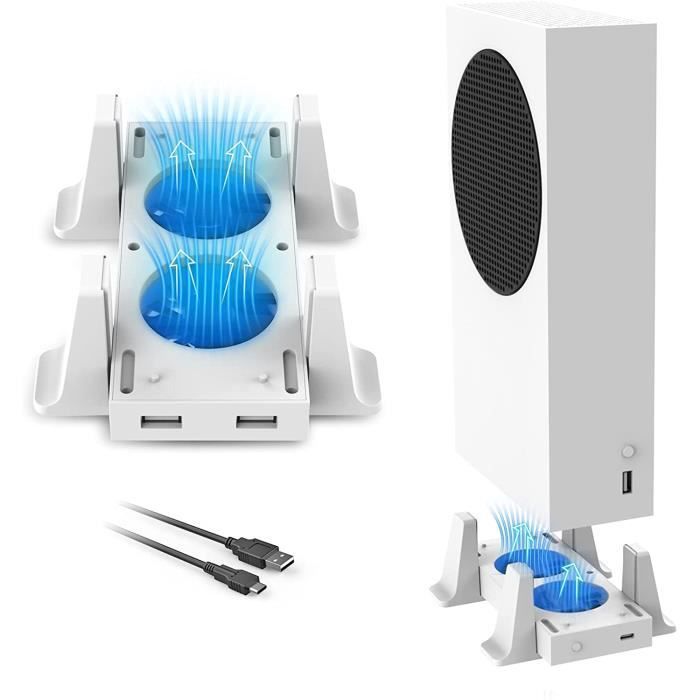 Console Support Support vertical pour console Xbox Series S - NexiGo - avec ventilateur ...