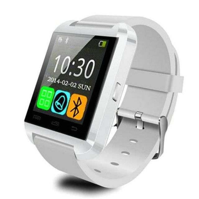 Smart Watch Phone Notice En Francais White Smart Watch Bluetooth Smartwatch Montre U Sport Montres Appareil