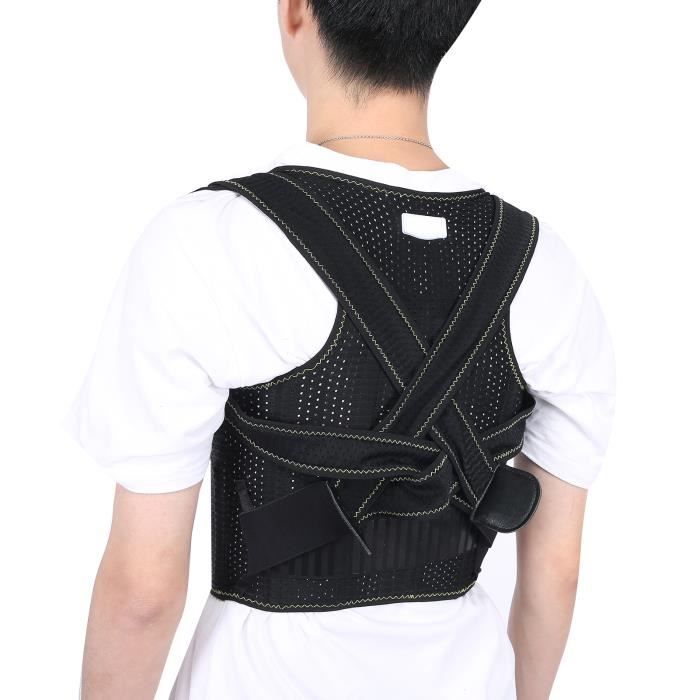 Fdit attelle lombaire de l epaule arriere Correcteur de posture du dos Elastique dos epaule orthese lombaire dispositif Cdiscount Sante Mieux vivre