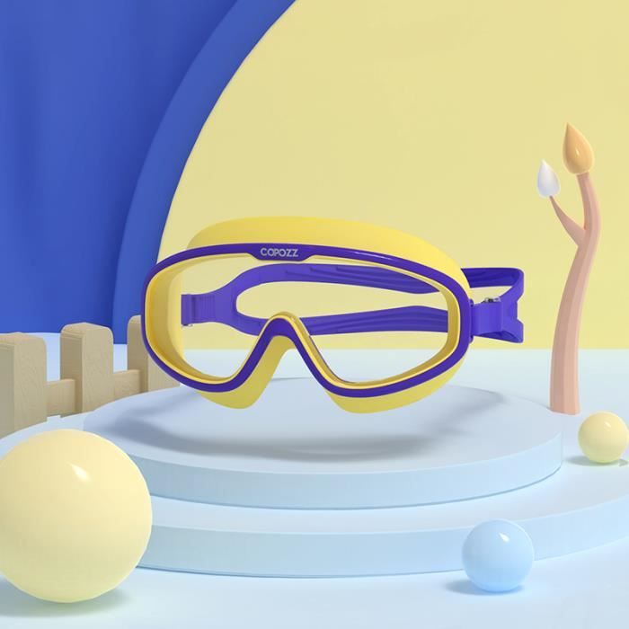 Lunettes De Natation Enfants 6-14 Ans Anti-buée – Lot De 2, Protection UV, Vision Large 180° | Pour Piscine Et Plage - 3