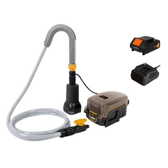 Pompe à eau à batterie 18V MAXXPACK | Incl. Chargeur et batterie