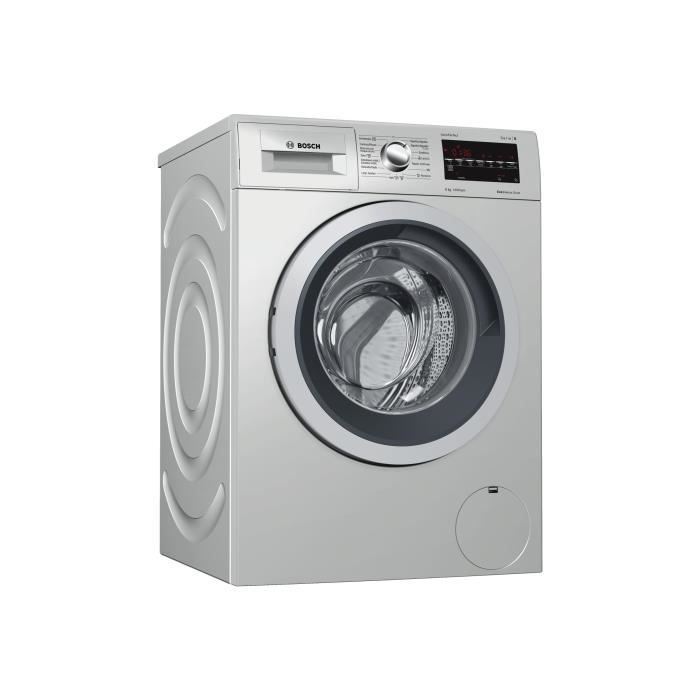 Bosch Serie 6 WAT2849XES Machine à laver indépendant hauteur : 85