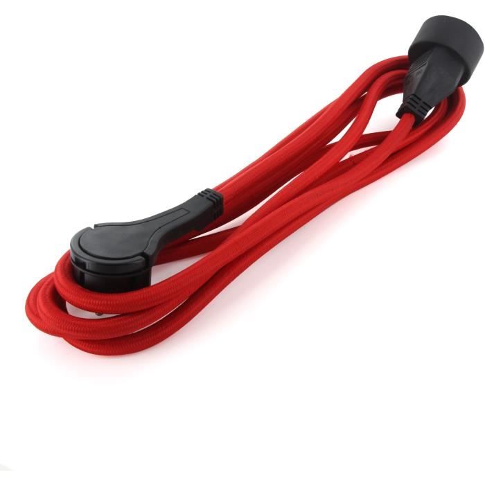 Vimar 0P32322.B Extension Cable 3 M, Cable 2 X 0.75 Mm2 H05VVH8-F, Plug