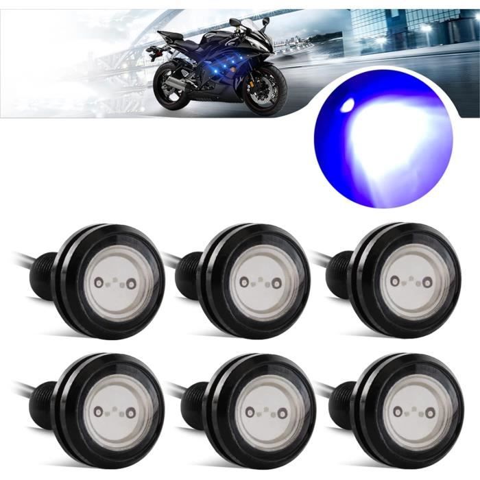 Xps 1Pcs Car/Motorcycle DRL Eagle Eye Light 18mm/23MM LED Waterproof Daytime Runing Lights Warning Fog Lights Reverse Signal Light Taillights Light I3218234352 - View #7